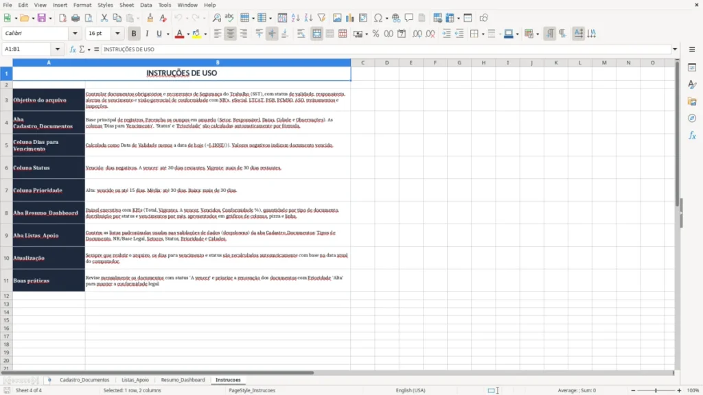Instrucoes – Controle de Documentos Excel – Planilha Grátis (2026)